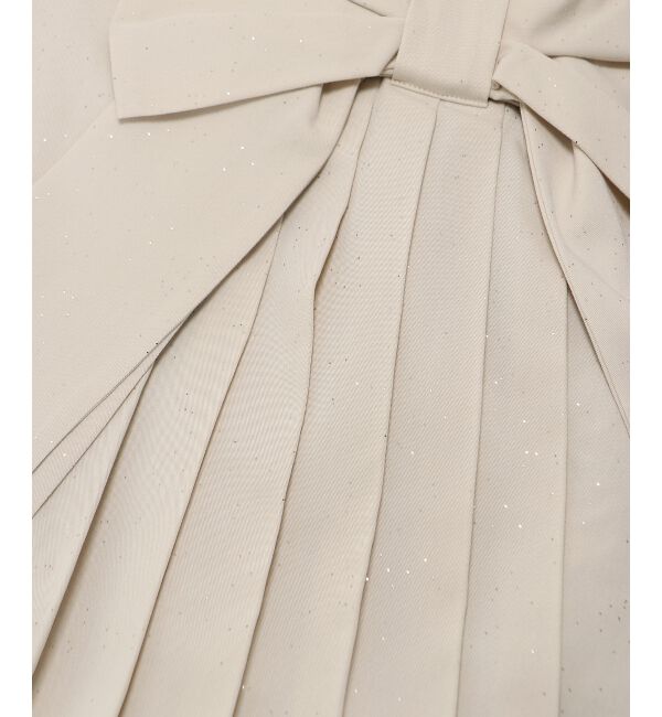  「キラキラリボンプリーツスカパン」|スカート|