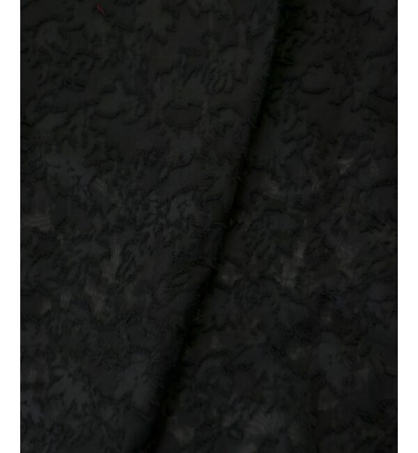  「シアーケープロングスリーブブラウス」|シャツ・ブラウス|