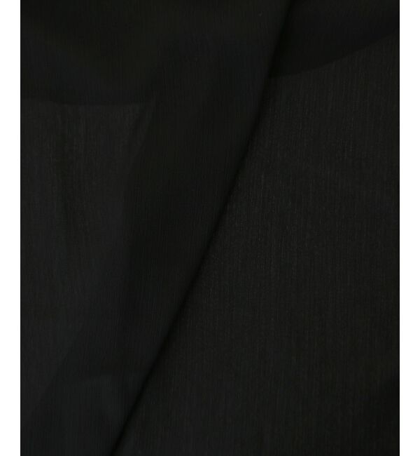  「シアーケープロングスリーブブラウス」|シャツ・ブラウス|