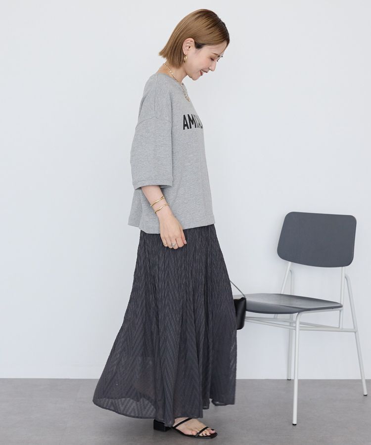 AMERICAN HOLIC「カットジャガードプリーツスカート」|スカート|