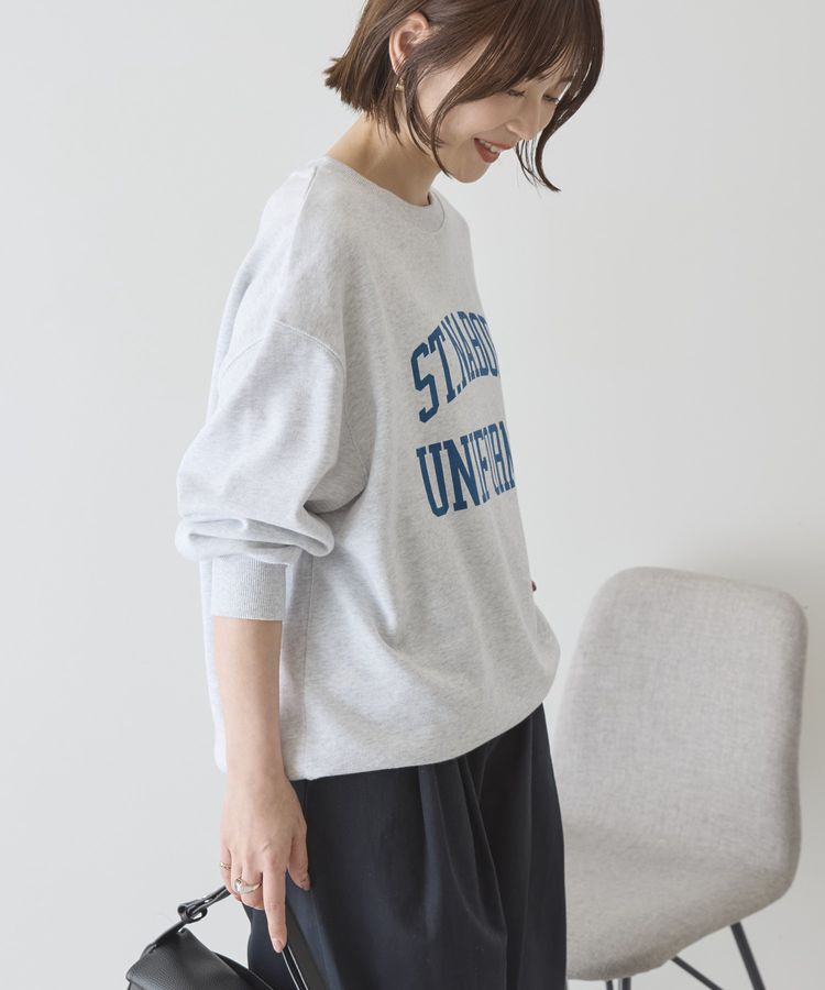 AMERICAN HOLIC「カレッジロゴ裏毛スウェット」|スウェット・ジャージ|