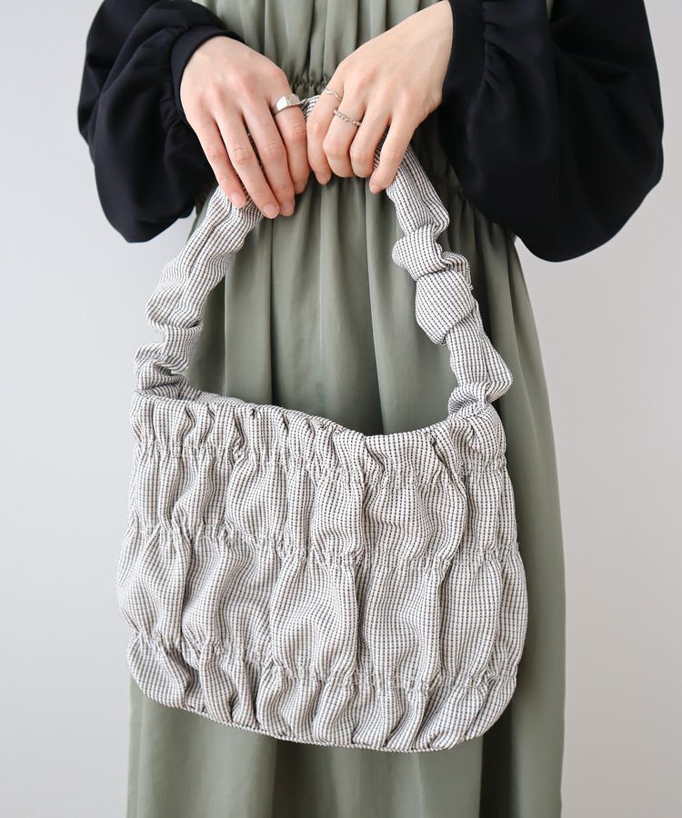 Green Parks「andmikka.シャーリングミニトート」|トートバッグ|