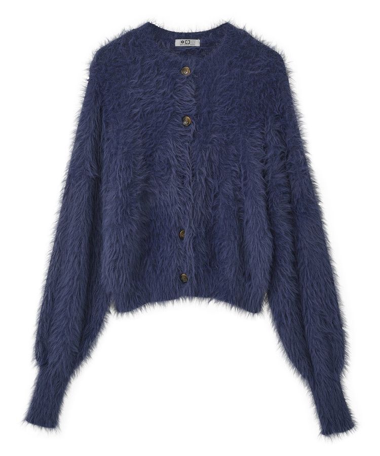 Green Parks「■WITH KURUMI NAKATA シャギーカーディガン」|カーディガン|