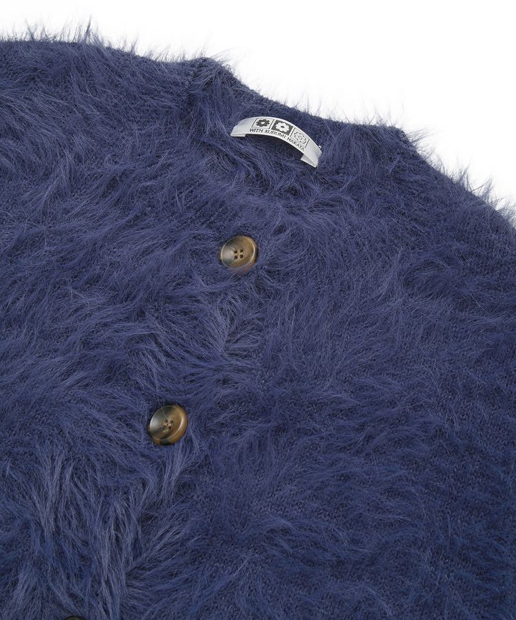 Green Parks「■WITH KURUMI NAKATA シャギーカーディガン」|カーディガン|