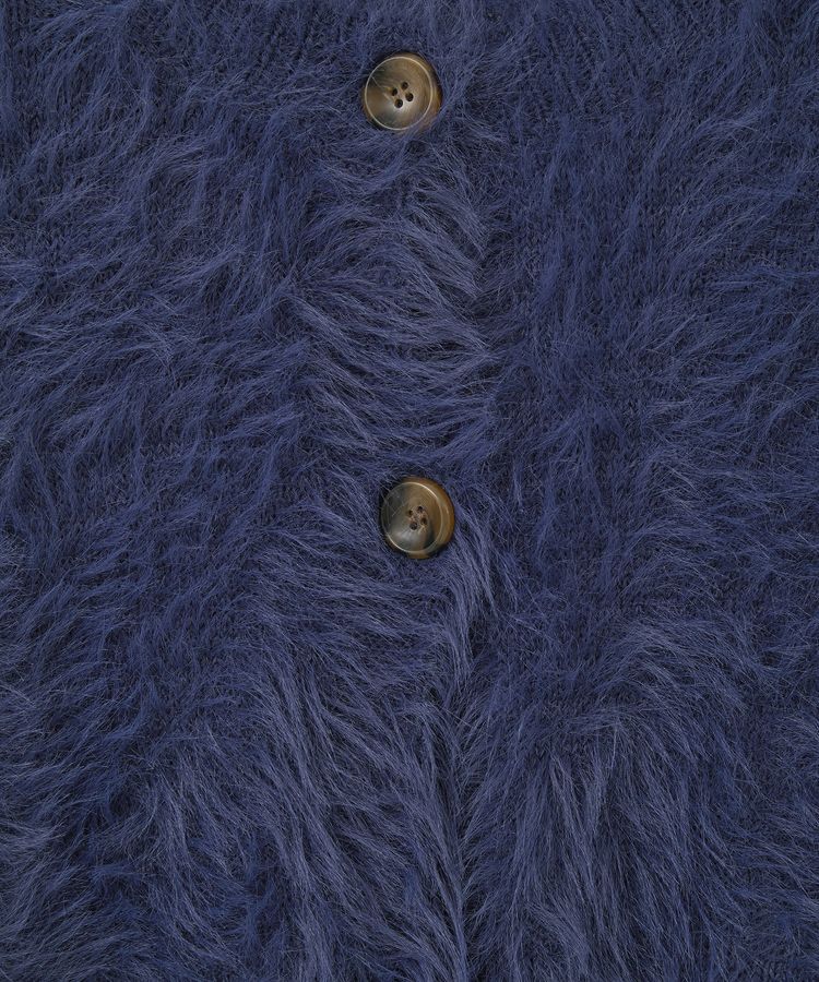 Green Parks「■WITH KURUMI NAKATA シャギーカーディガン」|カーディガン|