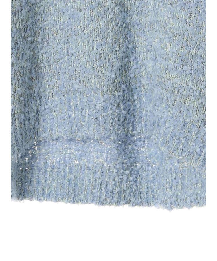 YECCA VECCA「レースアップリボンヤーンニット」|ニット・セーター|