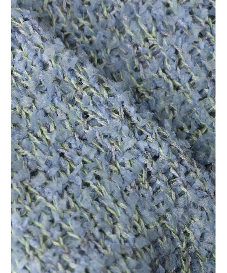 YECCA VECCA「レースアップリボンヤーンニット」|ニット・セーター|