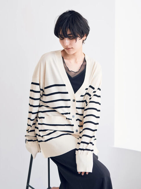 YECCA VECCA「チュールMIXリブインナー」|インナー|