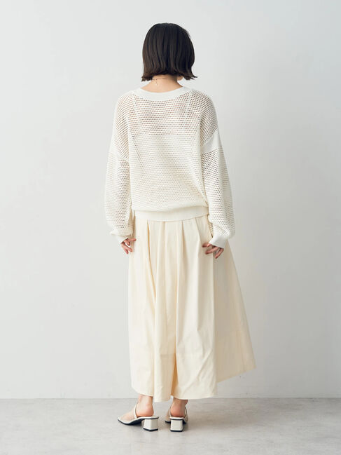 YECCA VECCA「タックボリュームスカート1」|スカート|