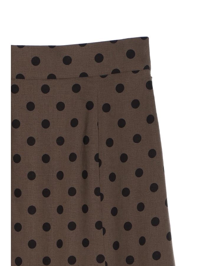 YECCA VECCA「レーヨンリネンドットマーメイドスカート」|フレア|