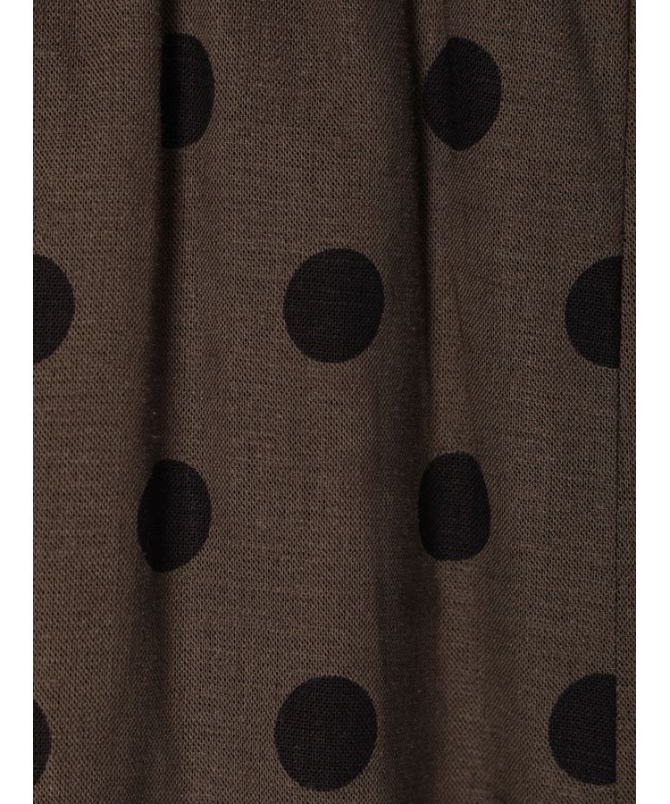 YECCA VECCA「レーヨンリネンドットマーメイドスカート」|フレア|