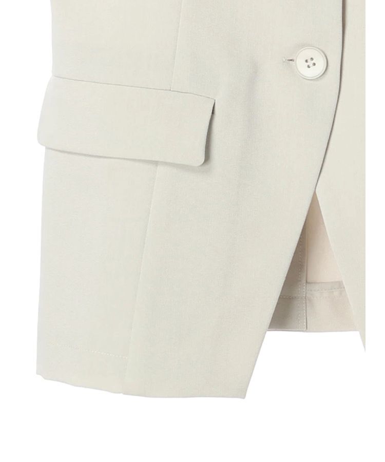 YECCA VECCA「リネンライクビスチェベスト」|ベスト・ジレ|