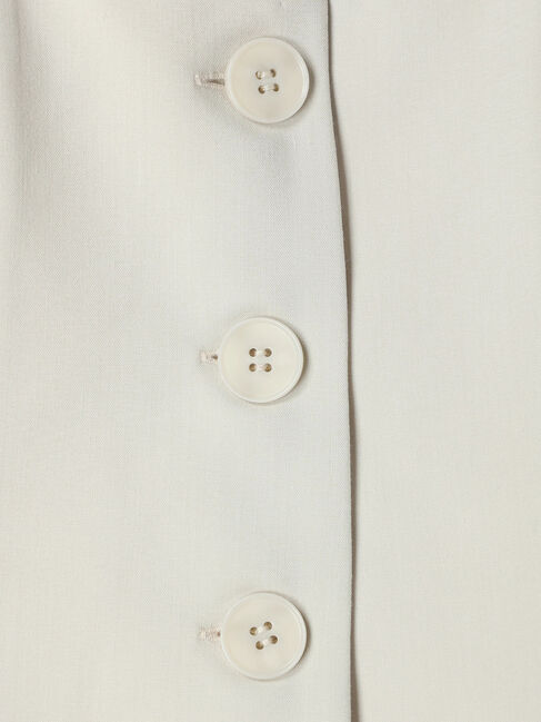 YECCA VECCA「リネンライクビスチェベスト」|ベスト・ジレ|