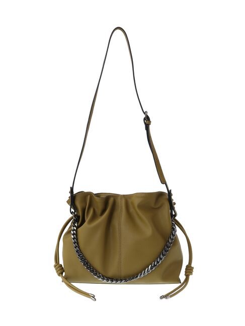 YECCA VECCA「【CLASSY.掲載】2wayチェーンギャザーバッグ」|ハンドバッグ|