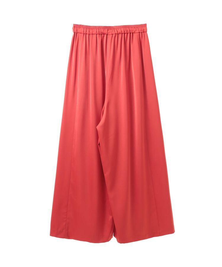 Editt by YECCA VECCA「サテンタックワイドパンツ」|その他|