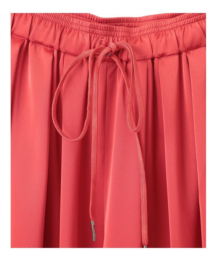 Editt by YECCA VECCA「サテンタックワイドパンツ」|その他|