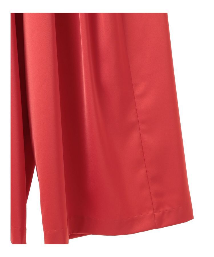 Editt by YECCA VECCA「サテンタックワイドパンツ」|その他|