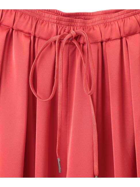 Editt by YECCA VECCA「サテンタックワイドパンツ」|その他|