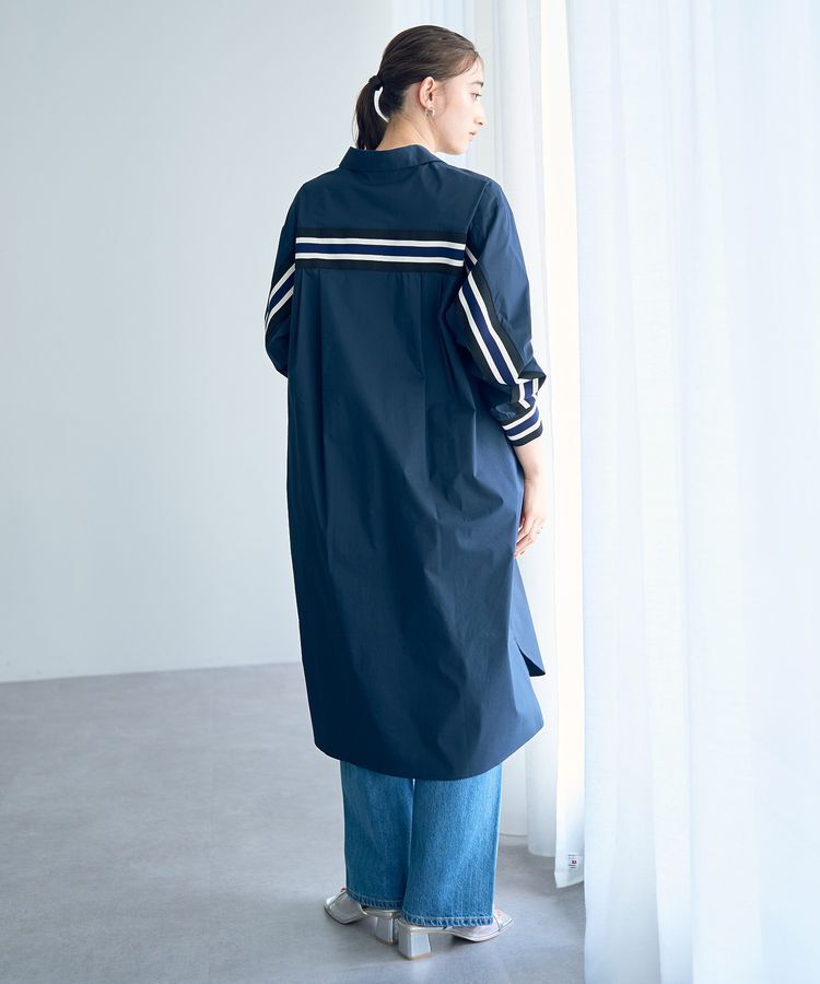 Editt by YECCA VECCA「リブMIXシャツワンピース」|ワンピース|