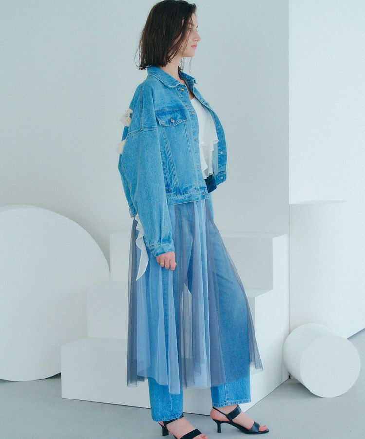 Editt by YECCA VECCA「【2点SET】マルチwayチュールスカート」|フレア|