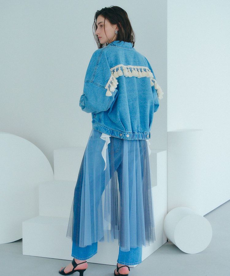 Editt by YECCA VECCA「【2点SET】マルチwayチュールスカート」|フレア|