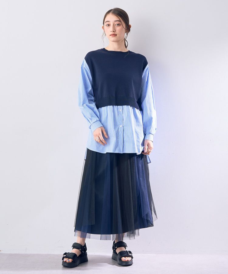 Editt by YECCA VECCA「【2点SET】マルチwayチュールスカート」|フレア|