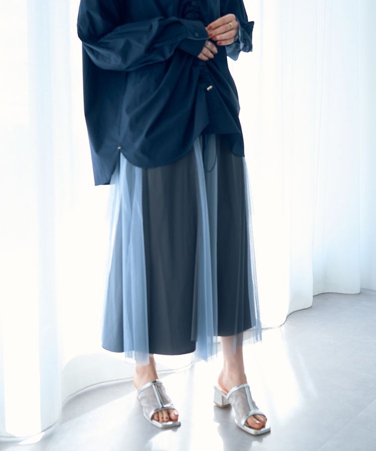 Editt by YECCA VECCA「【2点SET】マルチwayチュールスカート」|フレア|