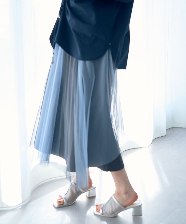 Editt by YECCA VECCA「【2点SET】マルチwayチュールスカート」|フレア|