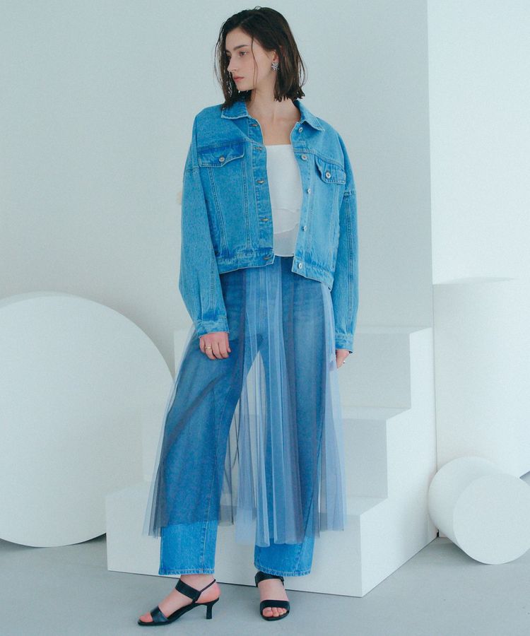 Editt by YECCA VECCA「【2点SET】マルチwayチュールスカート」|フレア|