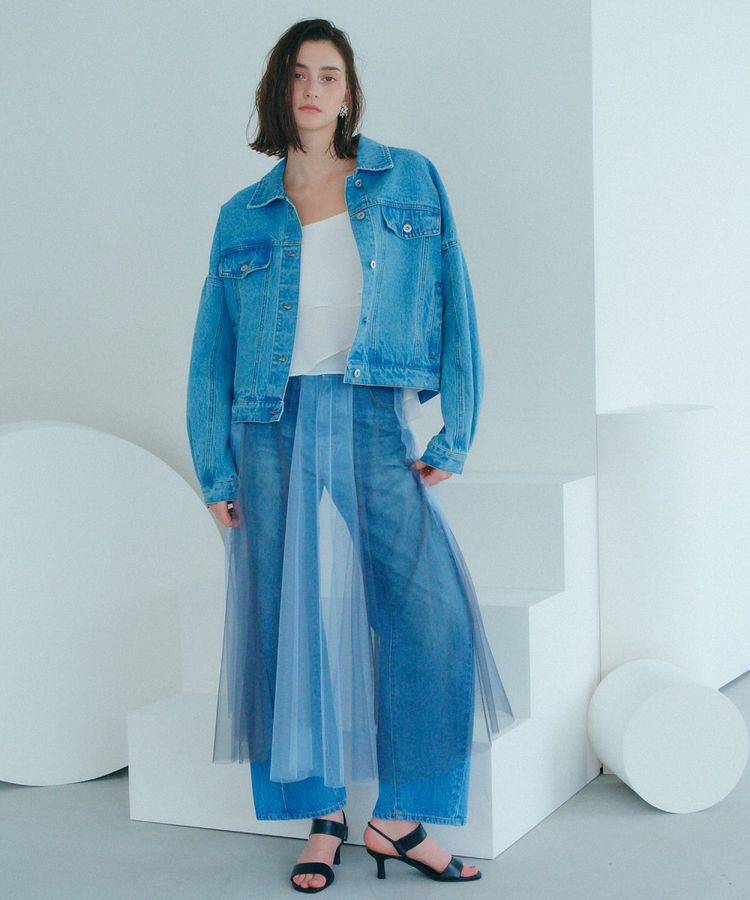 Editt by YECCA VECCA「【2点SET】マルチwayチュールスカート」|フレア|