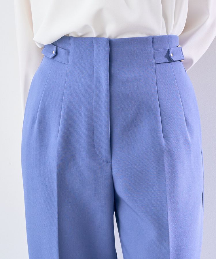 YECCA VECCA「サイドベルテッドハイウエストパンツ」|その他|