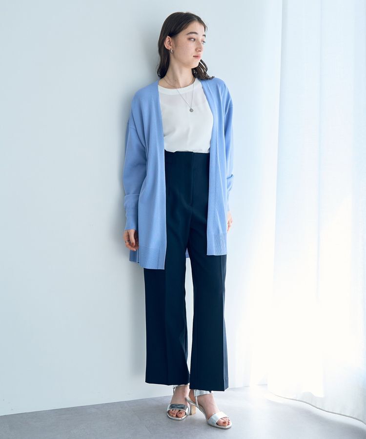 YECCA VECCA「サイドベルテッドハイウエストパンツ」|その他|