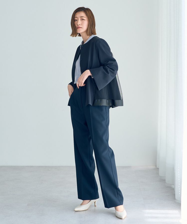 YECCA VECCA「サイドベルテッドハイウエストパンツ」|その他|