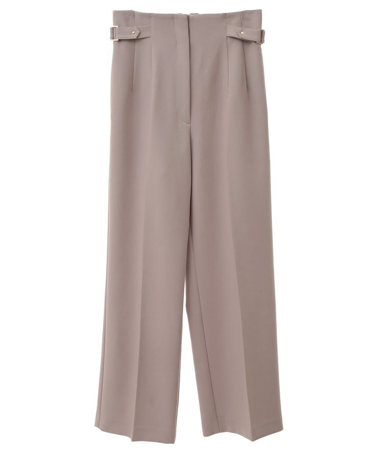 YECCA VECCA「サイドベルテッドハイウエストパンツ」|その他|