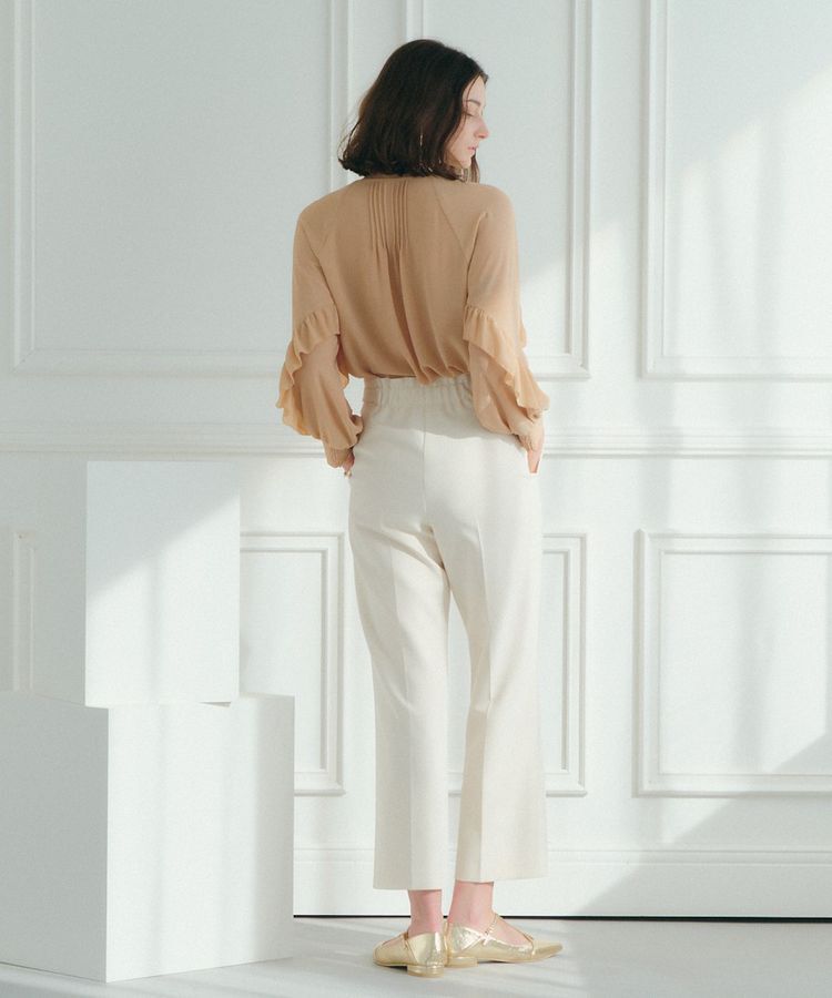 YECCA VECCA「サイドベルテッドハイウエストパンツ」|その他|