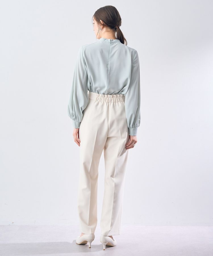 YECCA VECCA「サイドベルテッドハイウエストパンツ」|その他|