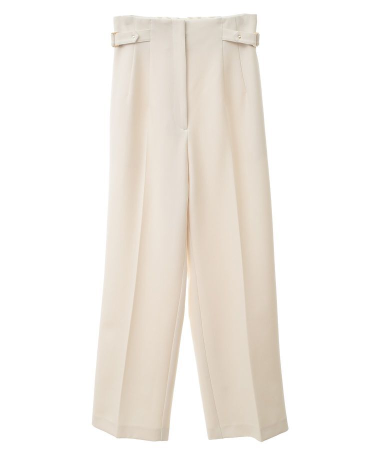 YECCA VECCA「サイドベルテッドハイウエストパンツ」|その他|