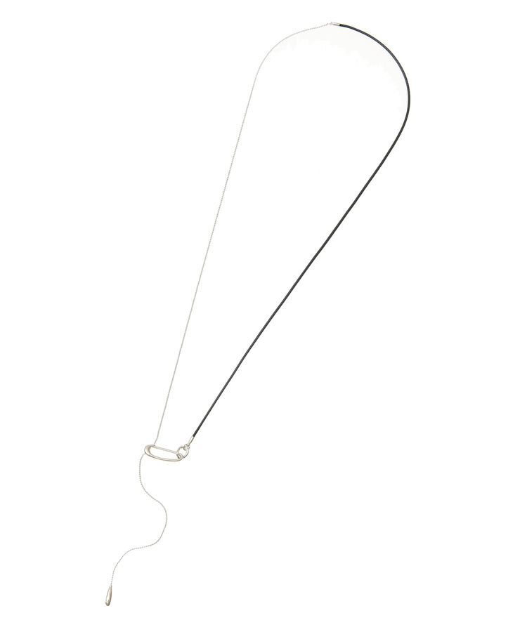 YECCA VECCA「チェーンコードラリエット」|ネックレス|Silver