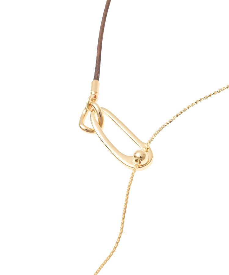 YECCA VECCA「チェーンコードラリエット」|ネックレス|