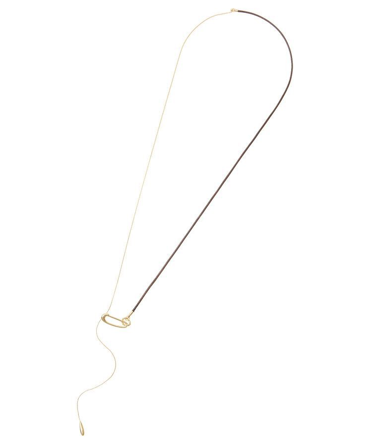 YECCA VECCA「チェーンコードラリエット」|ネックレス|