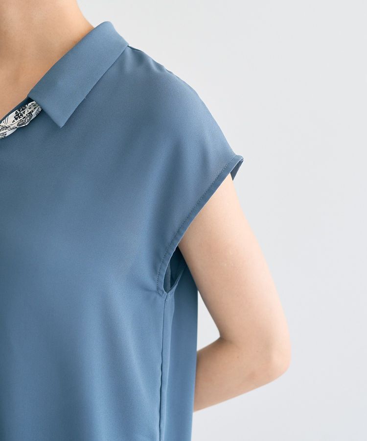 YECCA VECCA「スカーフ付きブラウス」|シャツ・ブラウス|