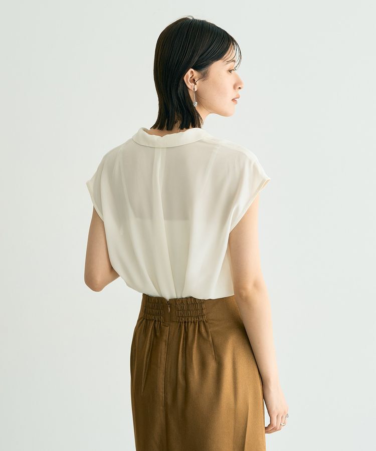 YECCA VECCA「スカーフ付きブラウス」|シャツ・ブラウス|