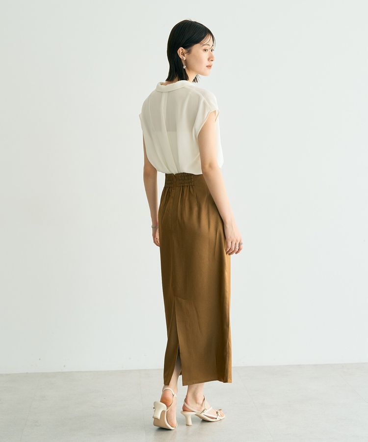 YECCA VECCA「スカーフ付きブラウス」|シャツ・ブラウス|