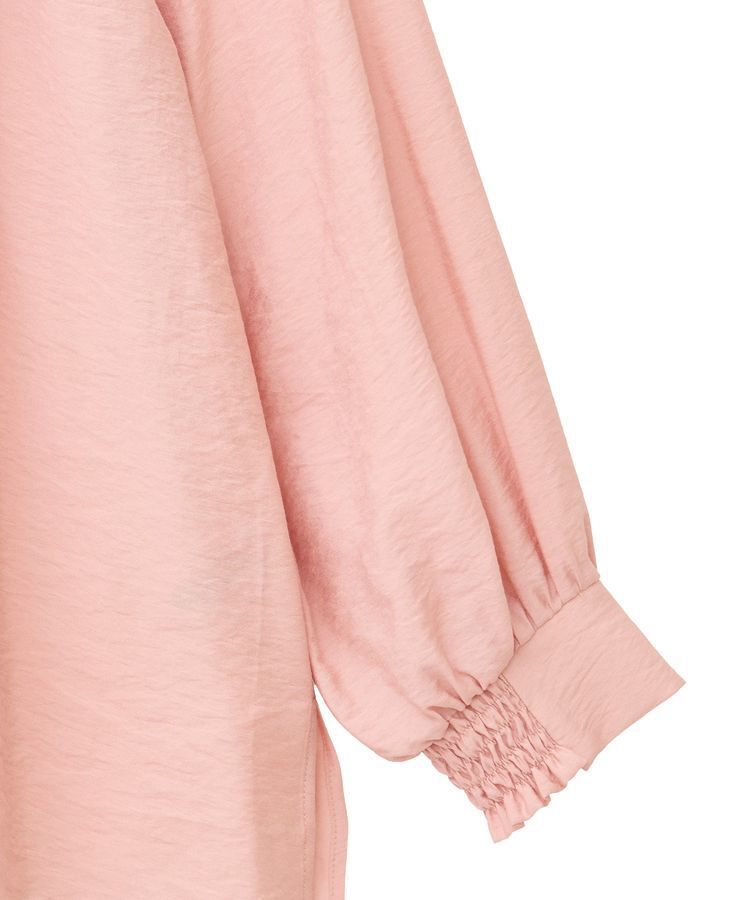 YECCA VECCA「フリルギャザーボウタイブラウス」|シャツ・ブラウス|