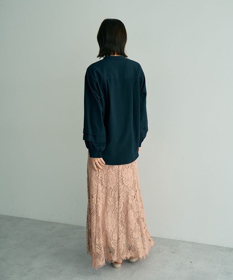YECCA VECCA「スカラップレースマーメイドスカート」|フレア|