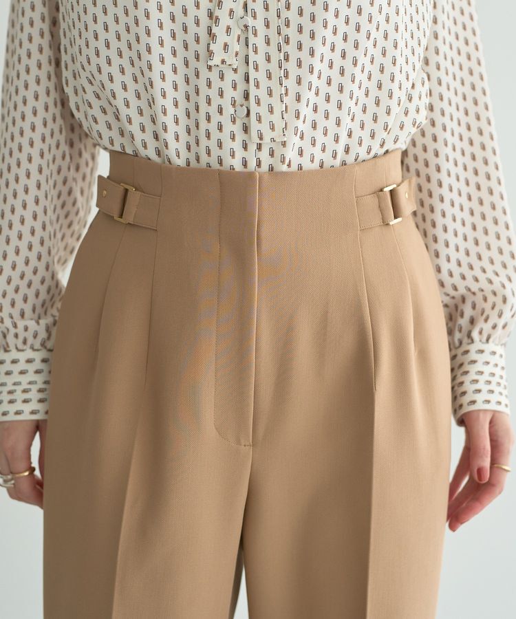 YECCA VECCA「サイドベルテッドパンツ」|その他|