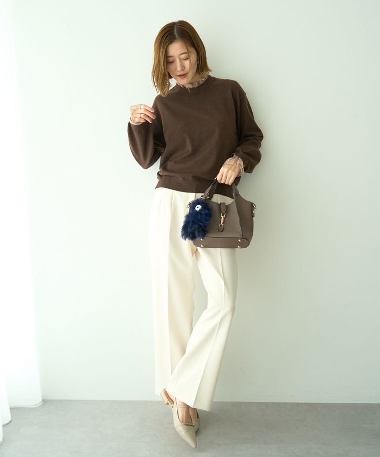 YECCA VECCA「サイドベルテッドパンツ」|その他|