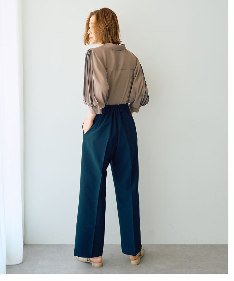 YECCA VECCA「サイドベルテッドパンツ」|その他|