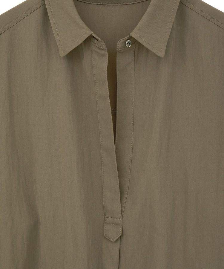 YECCA VECCA「スキッパーオーバーシャツ」|シャツ・ブラウス|