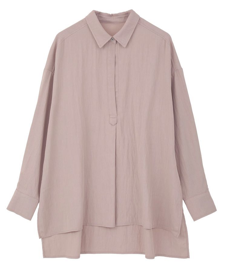 YECCA VECCA「スキッパーオーバーシャツ」|シャツ・ブラウス|